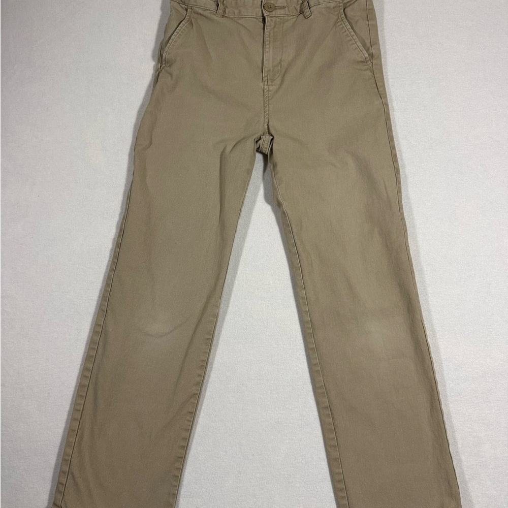 Old Navy Boys' Khaki Straight-Leg Pants